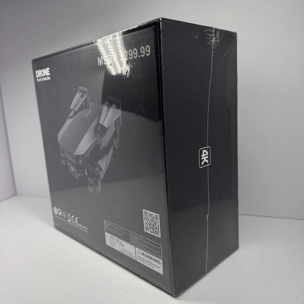 Foldable‎ RC Drone Quadcopter Camera Drone New Sealed Box Black